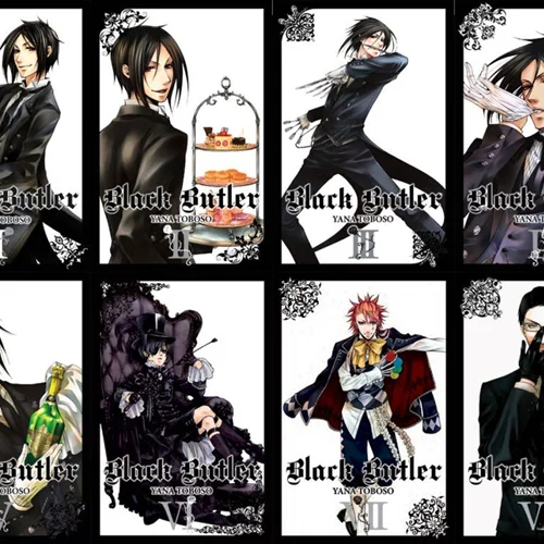 مانگا Black Butler مانگای پیشخدمت سیاه به زبان انگلیسی