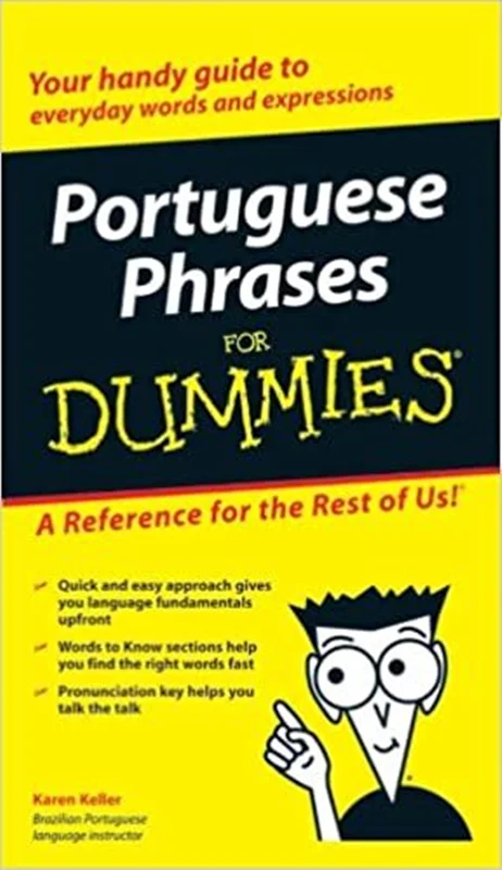 کتاب آموزش پرتغالی Portuguese Phrases For Dummies