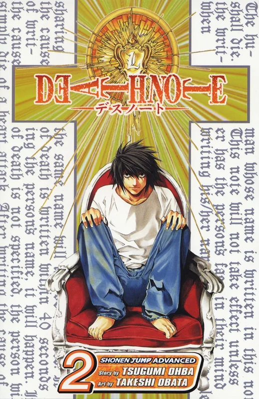 خرید مانگا دفترچه مرگ جلد 2 - Death Note 2 زبان انگلیسی