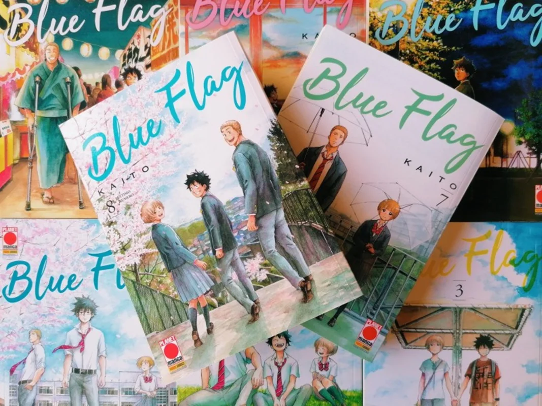 مانگای Blue Flag مانگا پرچم آبی به زبان انگلیسی