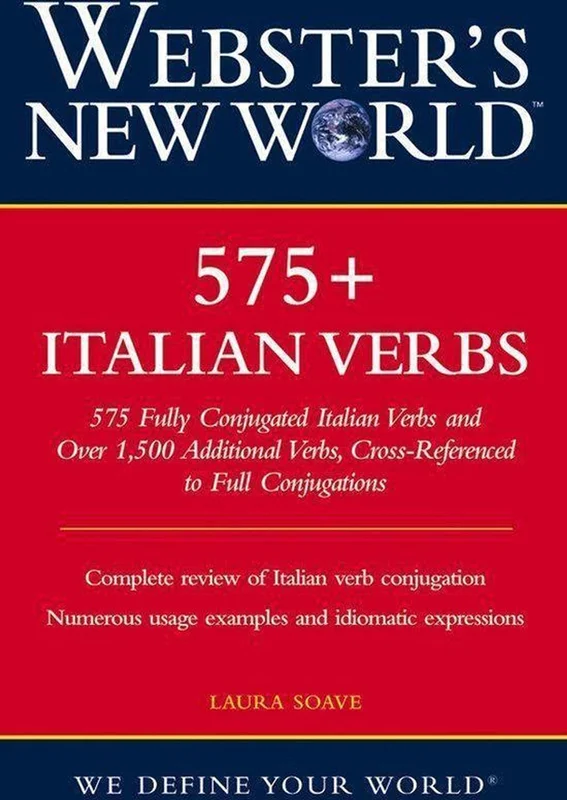 کتاب افعال ایتالیایی Webster's New World 575+ Italian Verbs