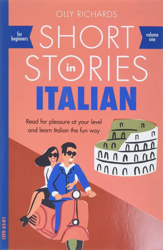 کتاب داستان های مقدماتی ایتالیایی Short Stories in Italian for Beginners