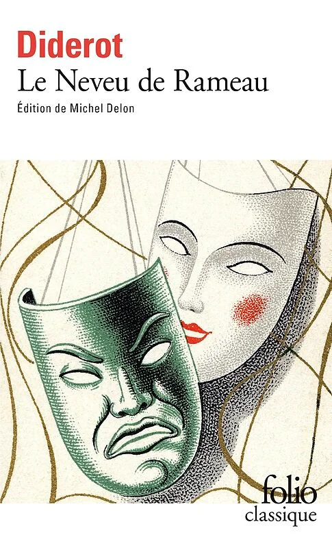کتاب رمان فرانسوی برادرزاده رامو Le Neveu de Rameau اثر ژان پل سارتر Jean-Paul Sartre