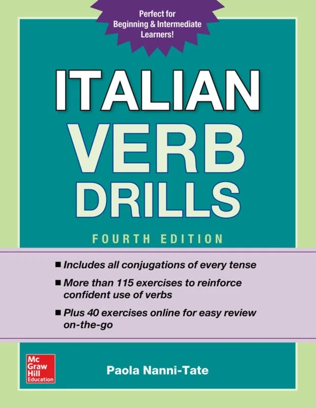کتاب ایتالیایی Italian Verb Drills