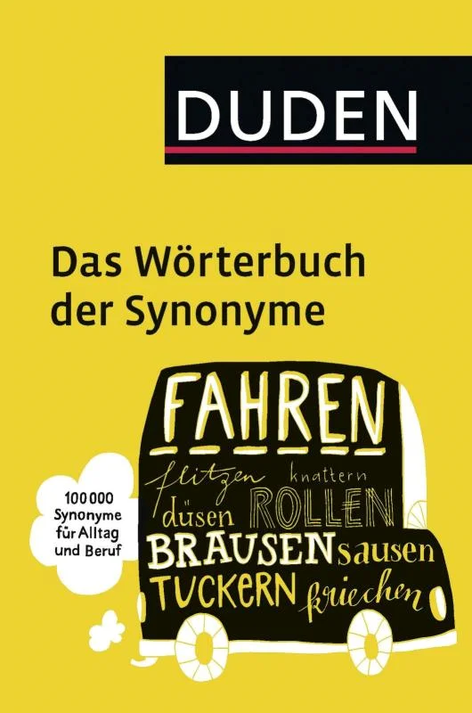 کتاب آلمانی Duden Das Worterbuch der Synonyme