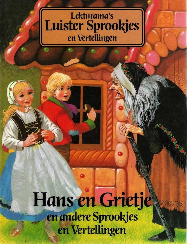 کتاب داستان هلندی تصویری هانسل و گرتل Hans en Grietje