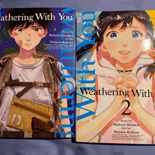 مانگا Weathering With You مانگا آب و هوا با تو به زبان انگلیسی  3 جلدی