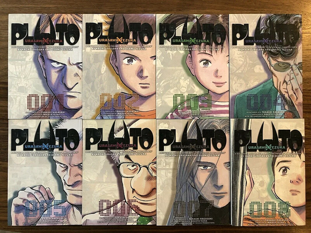 خرید مانگا Pluto مانگا پلوتو از نویسنده شب بخیر پون پون به زبان انگلیسی