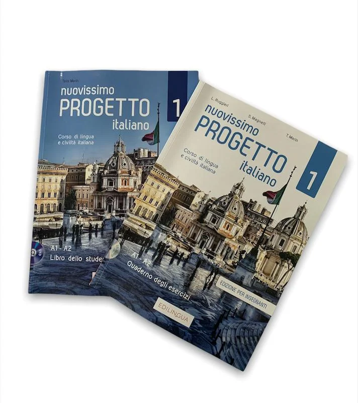 کتاب ایتالیایی Nuovissimo progetto italiano 1 (A1-A2)