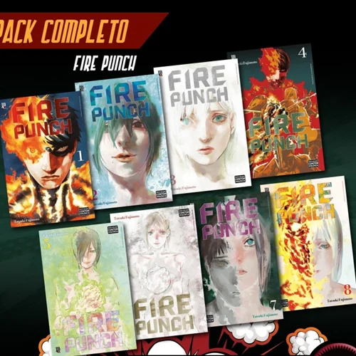 مانگا Fire Punch مانگای فایر پانچ به زبان انگلیسی 8 جلدی