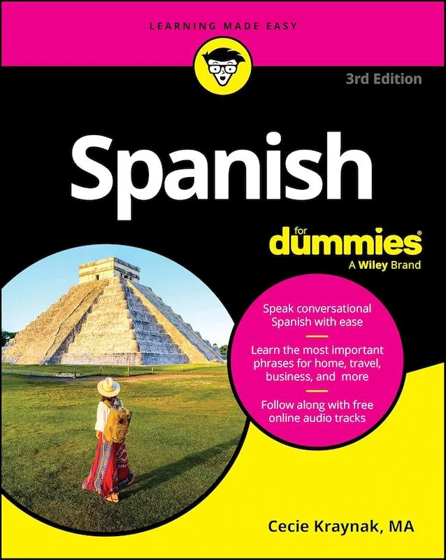 کتاب اسپانیایی Spanish For Dummies 3rd Edition