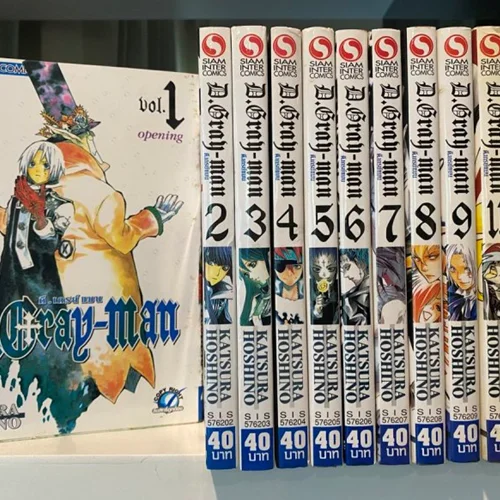 مانگا D Gray Man دی گری من پسر خاکستری به زبان انگلیسی 27 جلدی