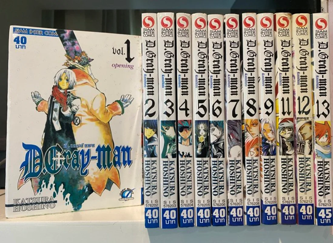 مانگا D Gray Man دی گری من پسر خاکستری به زبان انگلیسی 27 جلدی