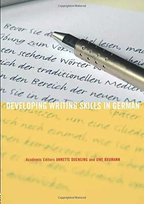 کتاب تقویت مهارت نوشتاری آلمانی Developing Writing Skills in German