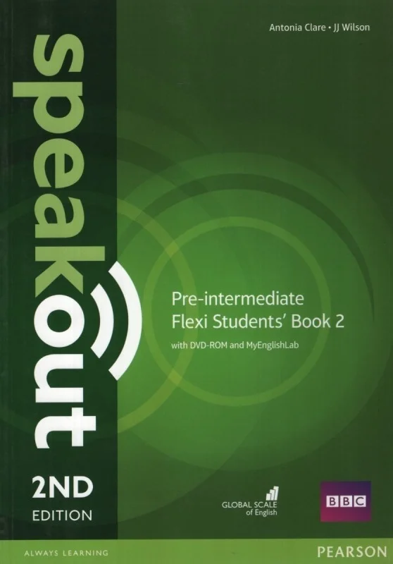 کتاب اسپیک اوت Speakout 2nd Pre-Intermediate SB+WB+2DVD