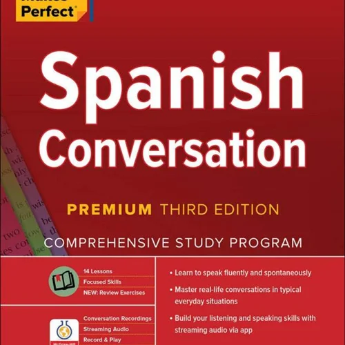 کتاب آموزش مکالمه اسپانیایی Practice Makes Perfect Spanish Conversation