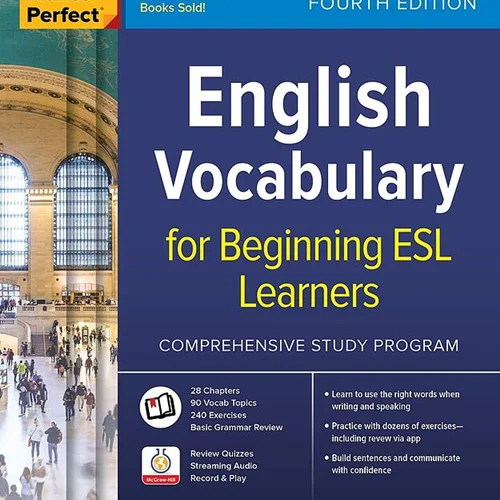 خرید کتاب لغات انگلیسی Practice Makes Perfect English Vocabulary for Beginning ESL Learners Fourth Edition