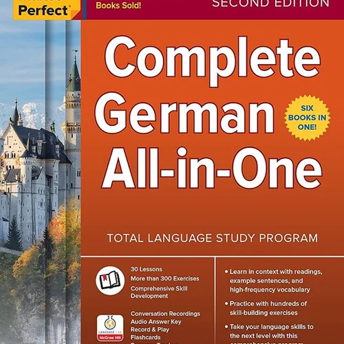 کتاب آلمانی Practice Makes Perfect Complete German All in One Second Edition