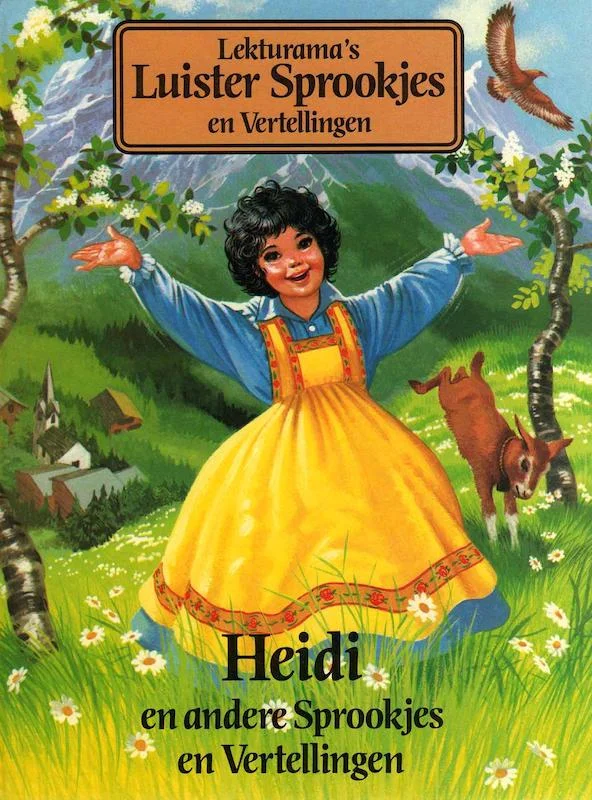 کتاب داستان هلندی تصویری هایدی Heidi