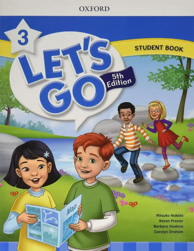 کتاب انگلیسی لتس گو 3 ویرایش پنجم Lets Go 5th 3 SB+WB+DVD