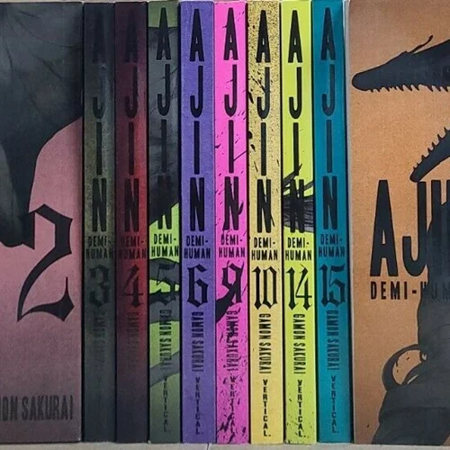 خرید مانگا Ajin مانگای آجین به زبان انگلیسی 17 جلدی