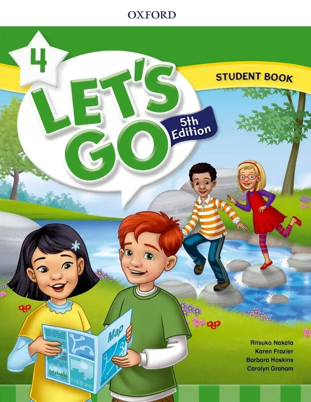 کتاب انگلیسی لتس گو 4 ویرایش پنجم Lets Go 5th 4 SB+WB+DVD