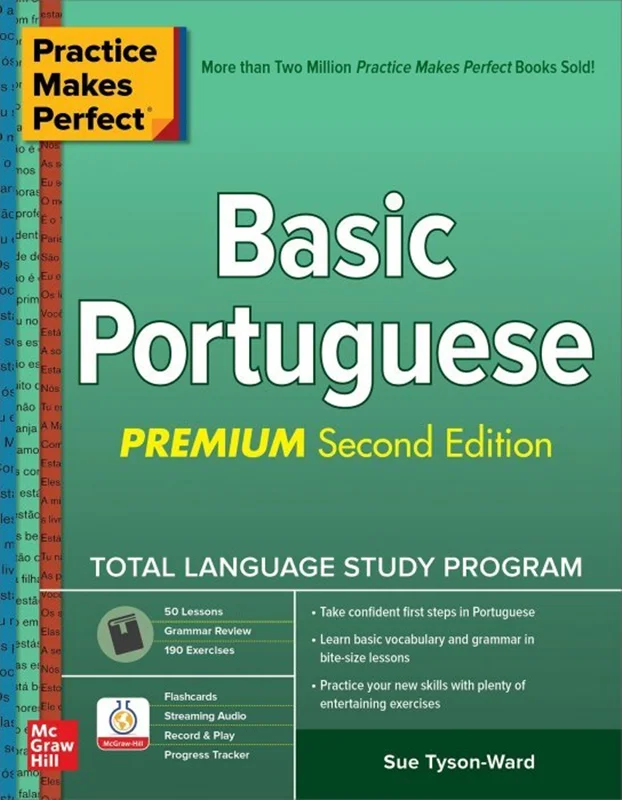 کتاب آموزش پرتغالی Practice Makes Perfect Basic Portuguese
