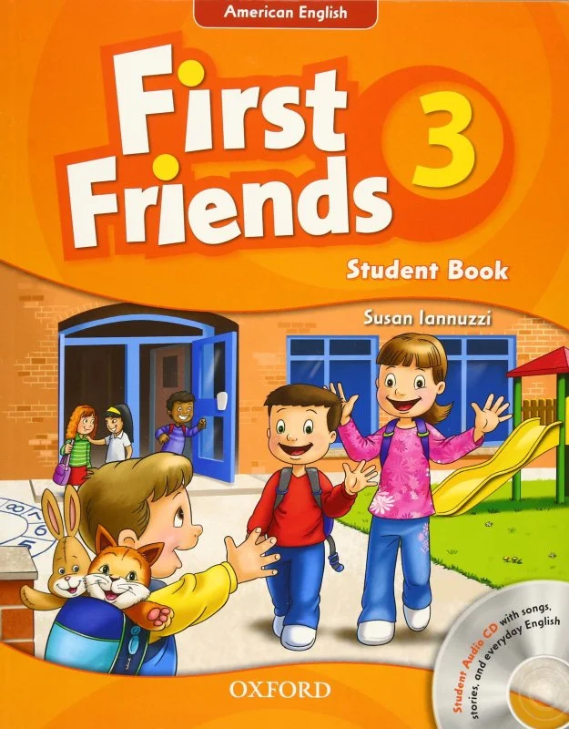 کتاب فرست فرندز امریکن American First Friends English 3 S.B+W.B+CD