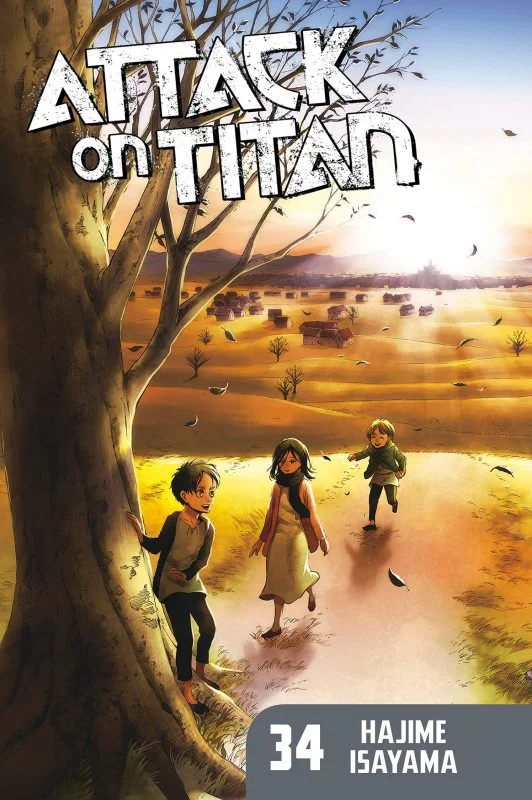 خرید مانگا اتک آن تایتان  زبان انگلیسی 34 جلدی Attack on Titan