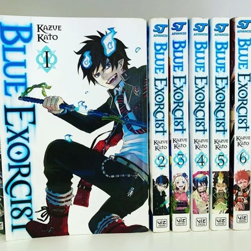 مانگا Blue Exorcist مانگای جنگیر آبی به زبان انگلیسی 27 جلدی