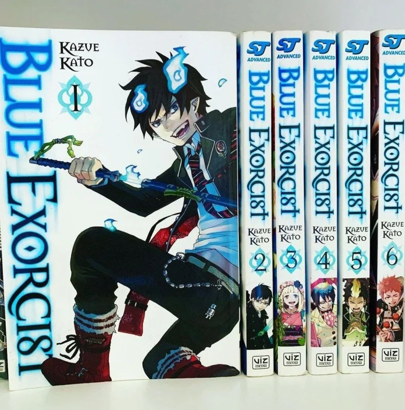 مانگا Blue Exorcist مانگای جنگیر آبی به زبان انگلیسی 27 جلدی