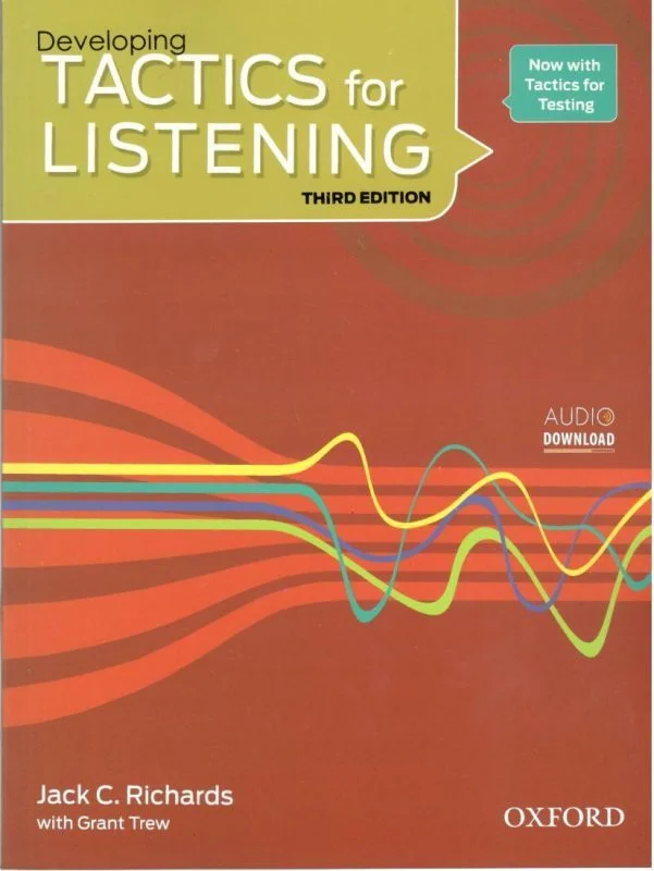 کتاب تکتیس فور لیسنینگ Developing Tactics for Listening Third Edition