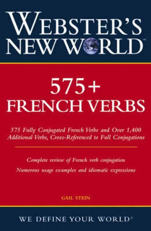 کتاب افعال فرانسه Webster's New World 575+ French Verbs