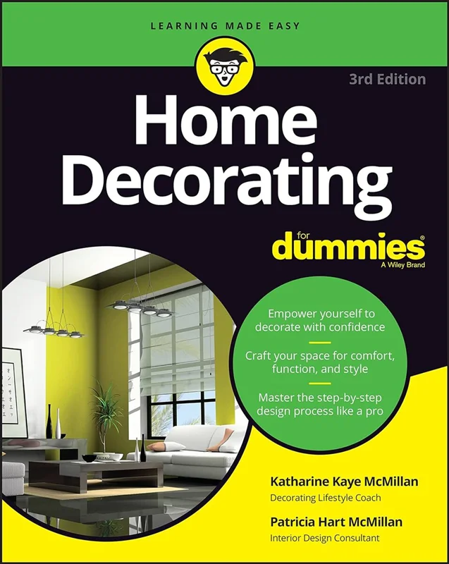 خرید کتاب آموزش چیدمان خانه Home Decorating For Dummies