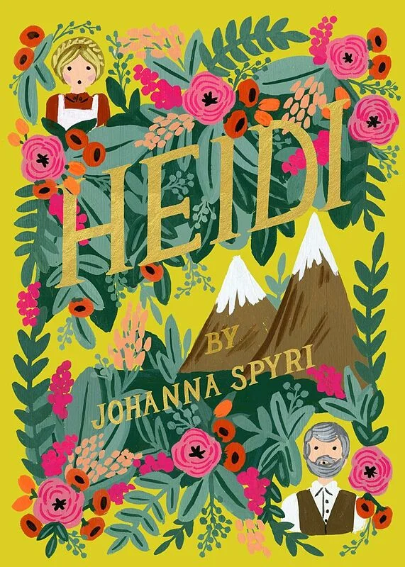 کتاب هایدی Heidi رمان انگلیسی هایدی اثر یوهانا اشپیری Johanna Spyri