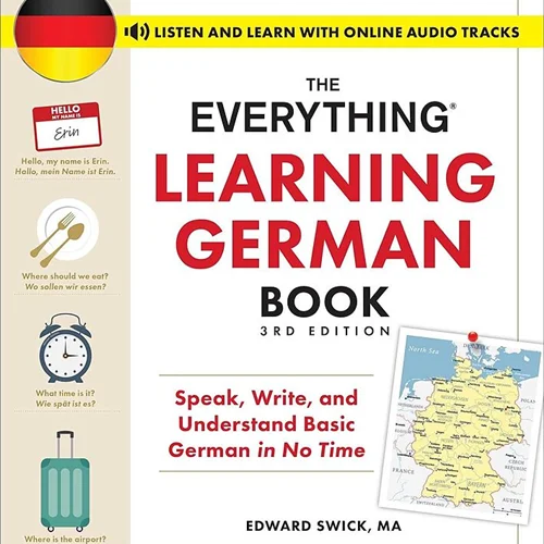 خرید کتاب آلمانی The Everything Learning German Book 3rd Edition