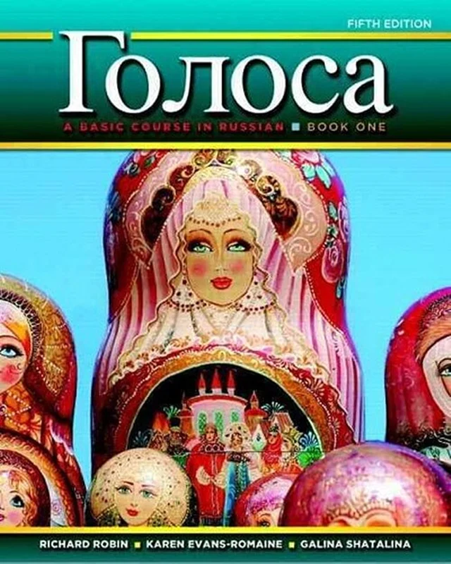 کتاب آموزش روسی ویرایش پنجم Golosa A Basic Course in Russian Book One Fifth edition