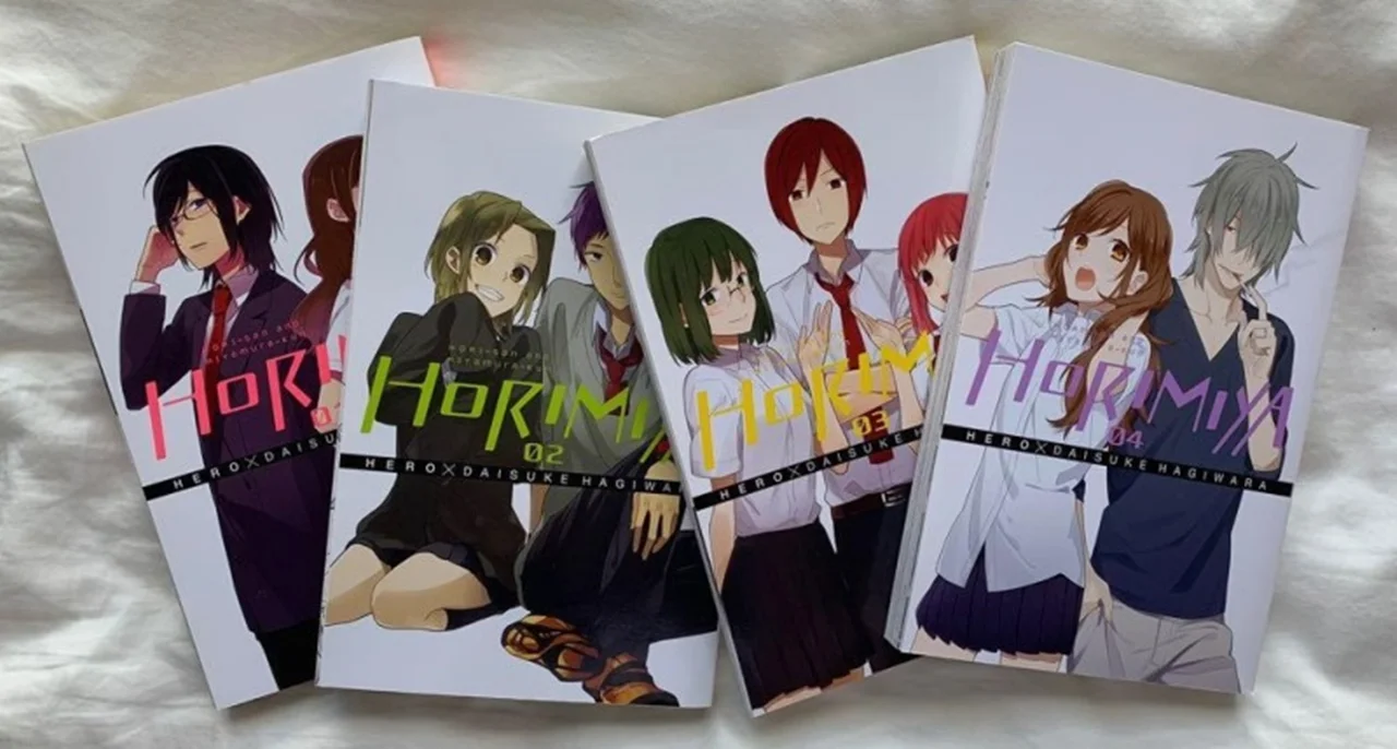مانگا Horimiya مانگا هوریمیا به زبان انگلیسی   15 جلدی