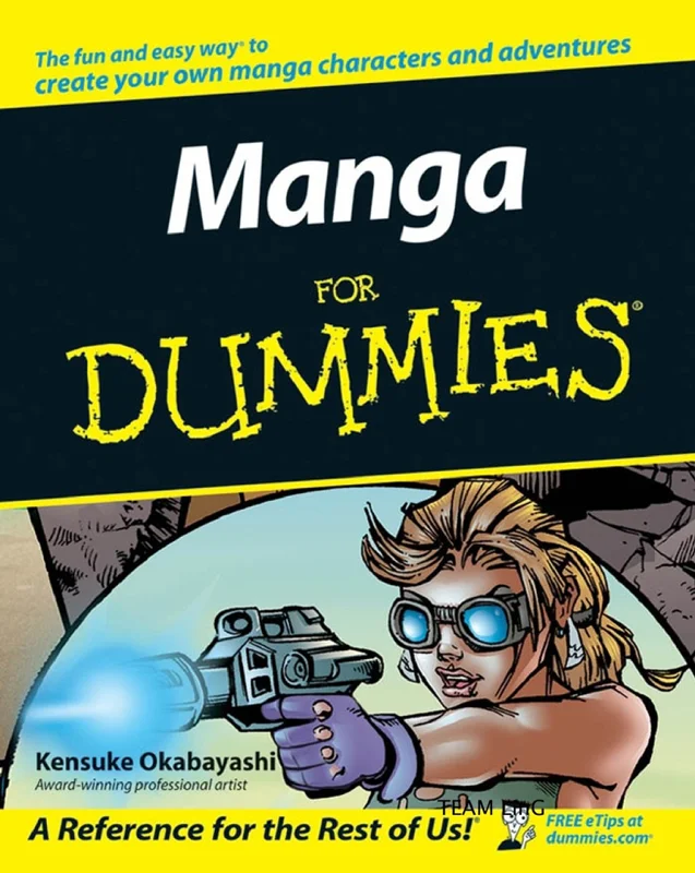 کتاب مانگا فور دامیز Manga For Dummies