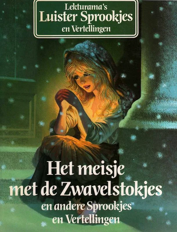 کتاب داستان هلندی تصویری دخترک کبریت فروش Het Meisje met de Zwavelstokjes