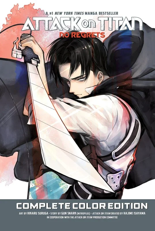 مانگا Attack on Titan No Regrets Complete Color Edition اتک آن تایتان زبان انگلیسی