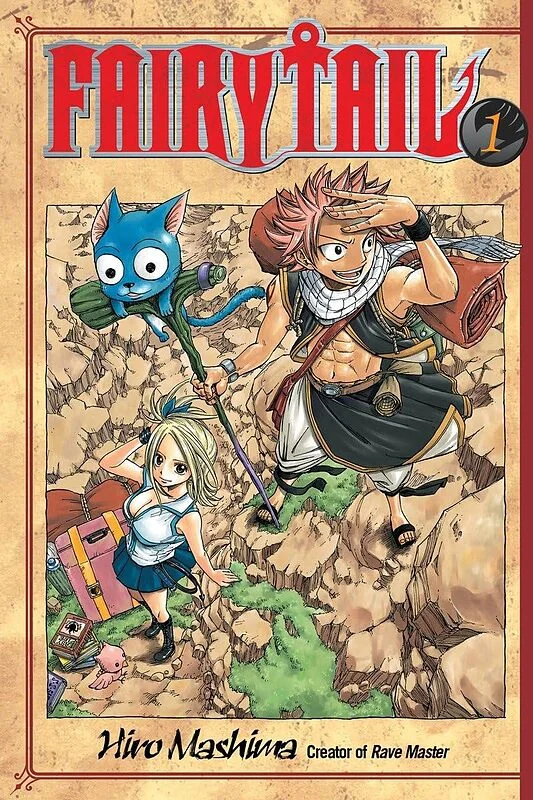 خرید مانگا Fairy Tail مانگای فری تیل به زبان انگلیسی