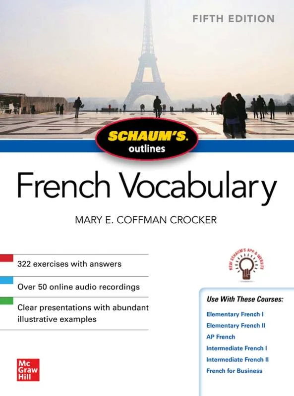 کتاب فرانسوی Schaums Outline of French Vocabulary