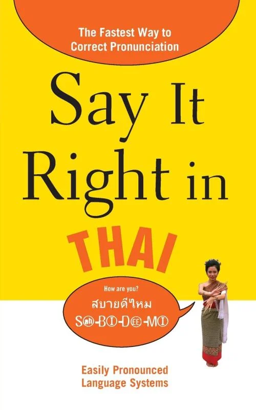 کتاب تایلندی Say It Right in Thai