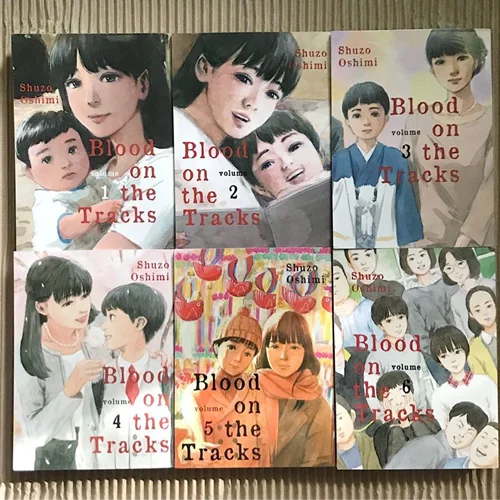 مانگا Blood on the Tracks مانگای رد پایی از خون به زبان انگلیسی