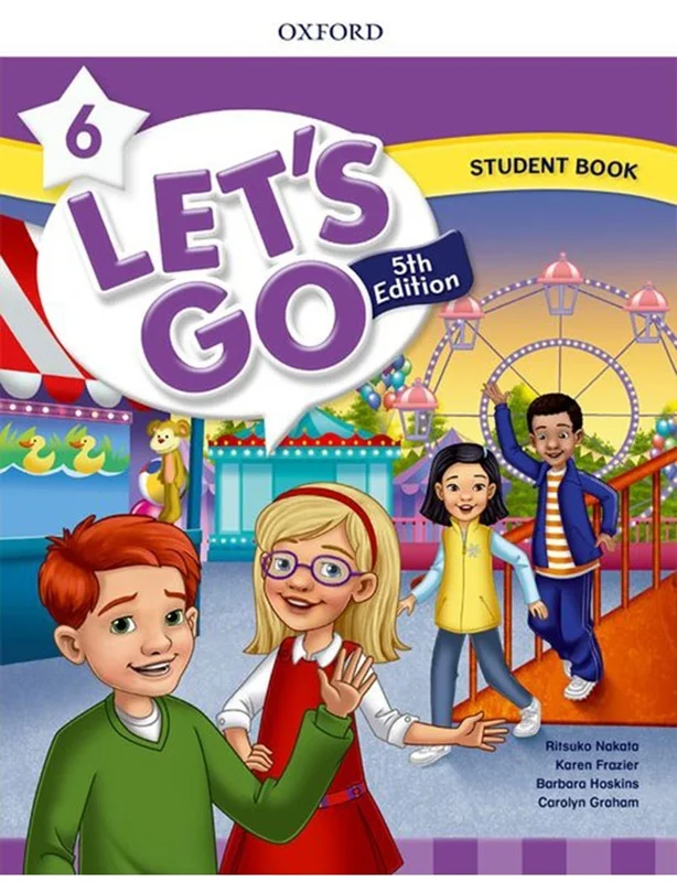 کتاب انگلیسی لتس گو 6 ویرایش پنجم Lets Go 5th 6 SB+WB+DVD