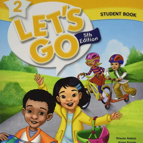 کتاب انگلیسی لتس گو 2 ویرایش پنجم Lets Go 5th 2 SB+WB+DVD