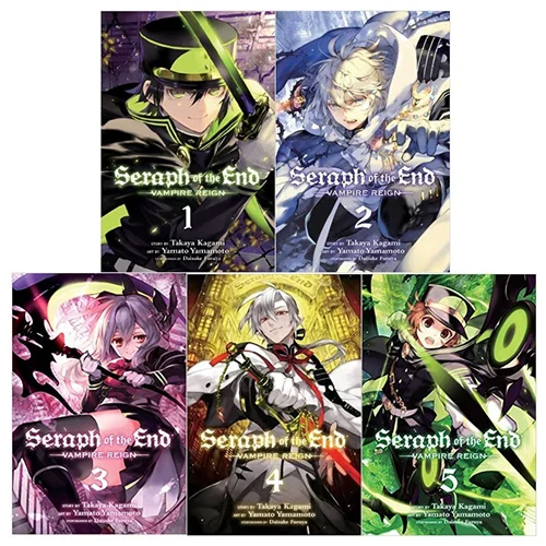 مانگا Seraph of the End مانگای اسرافیل پایانی به زبان انگلیسی