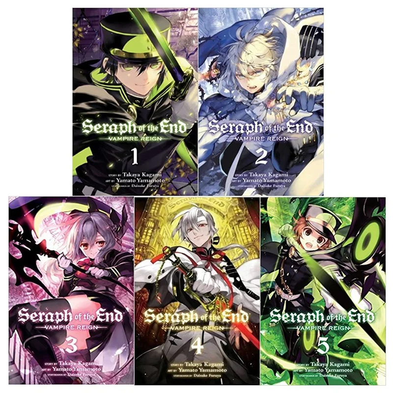 مانگا Seraph of the End مانگای اسرافیل پایانی به زبان انگلیسی