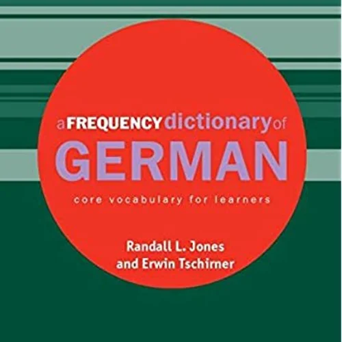 کتاب لغات پرکاربرد آلمانی A Frequency Dictionary of German